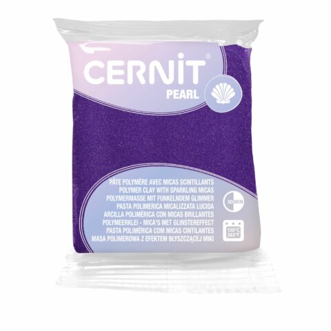 Pâte Polymère Cernit – violet Pearl 56g
