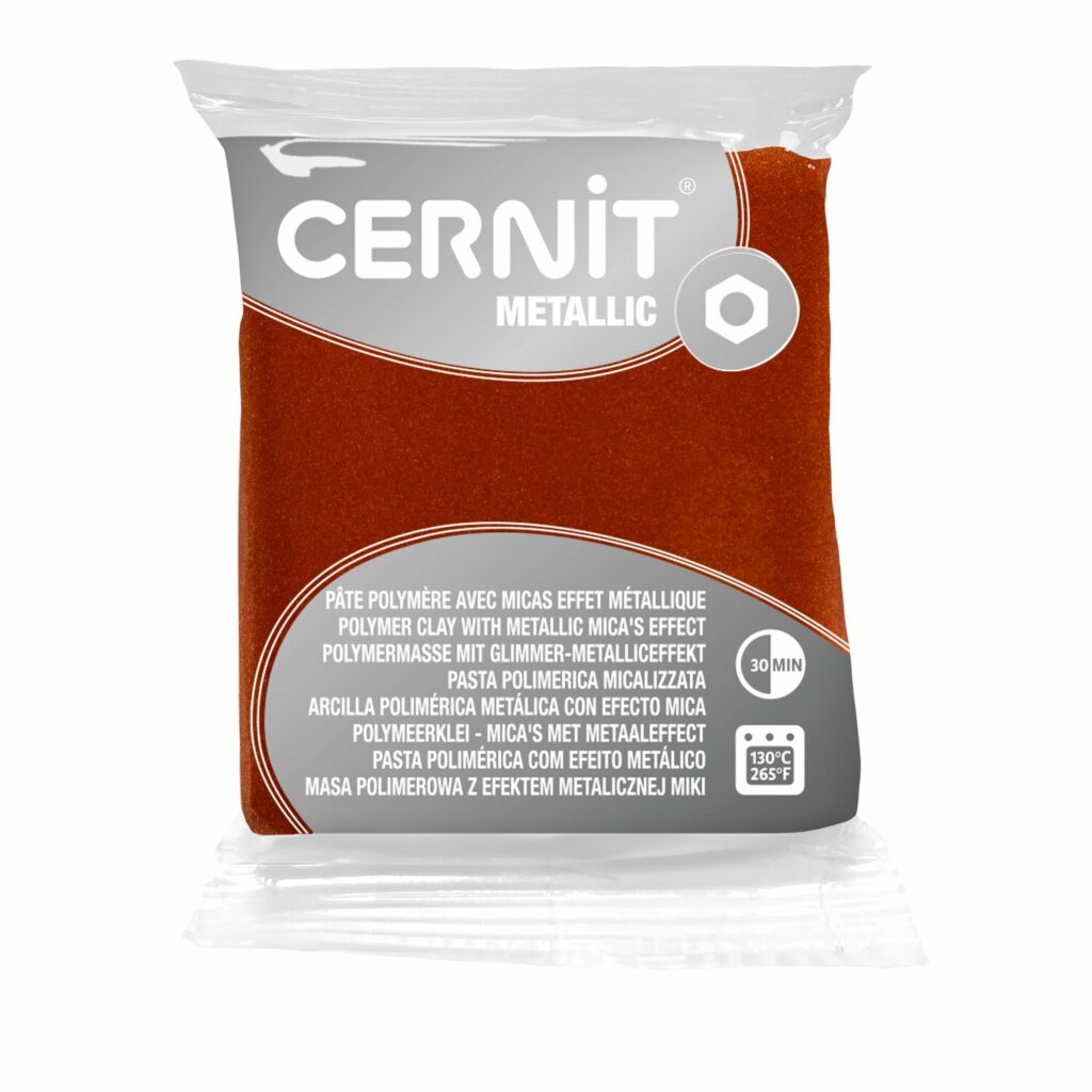 Pâte Polymère Cernit – bronze Metallic 56g
