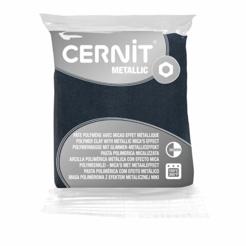 Pâte Polymère Cernit – hématite Metallic 56g
