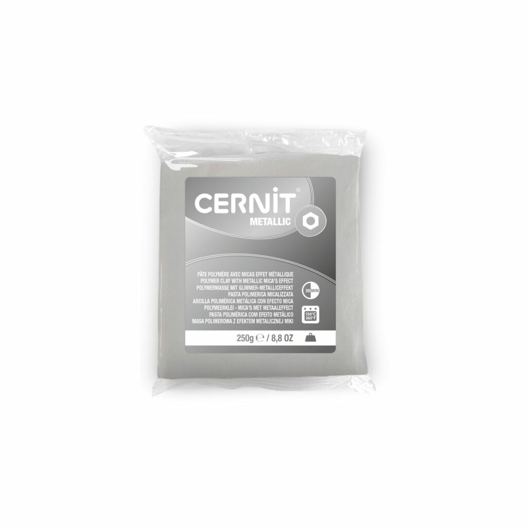 Pâte Polymère Cernit – nacré Metallic 250g