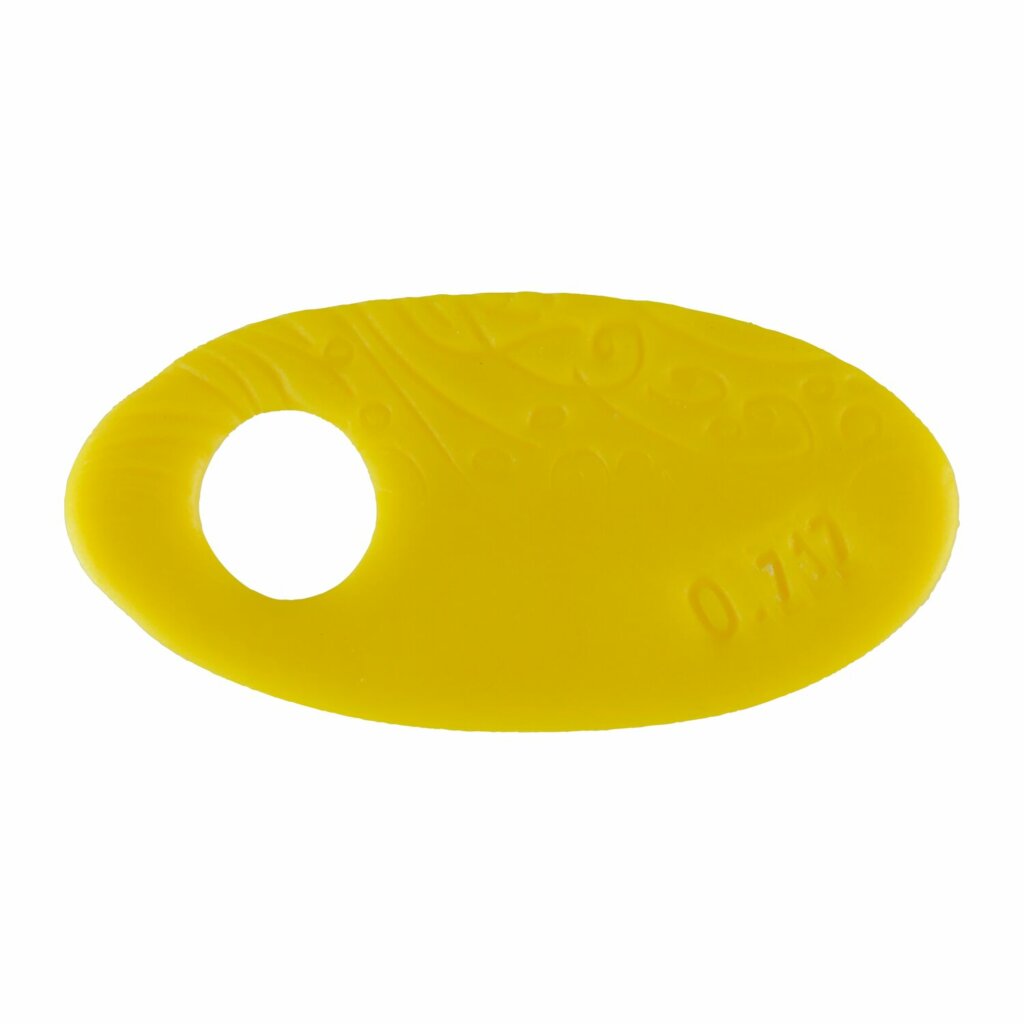 Pâte Polymère Cernit – jaune primaire Opaline 56g
