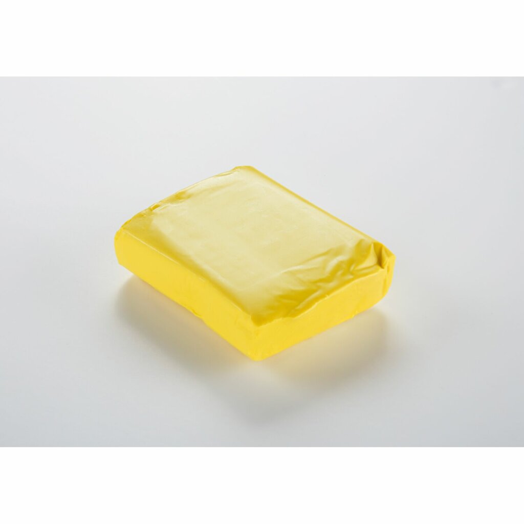 Pâte Polymère Cernit – jaune primaire Opaline 250g
