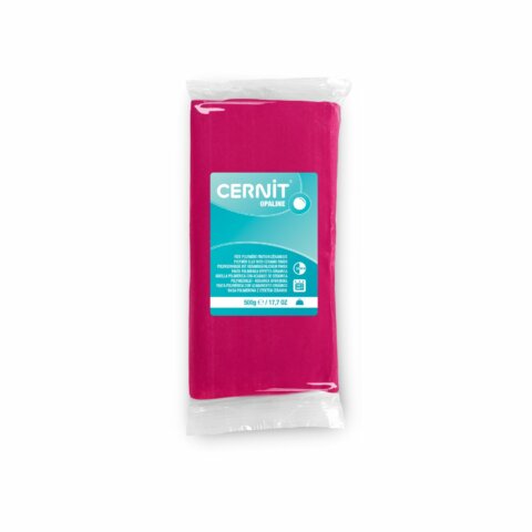 Pâte Polymère Cernit – magenta Opaline 500g
