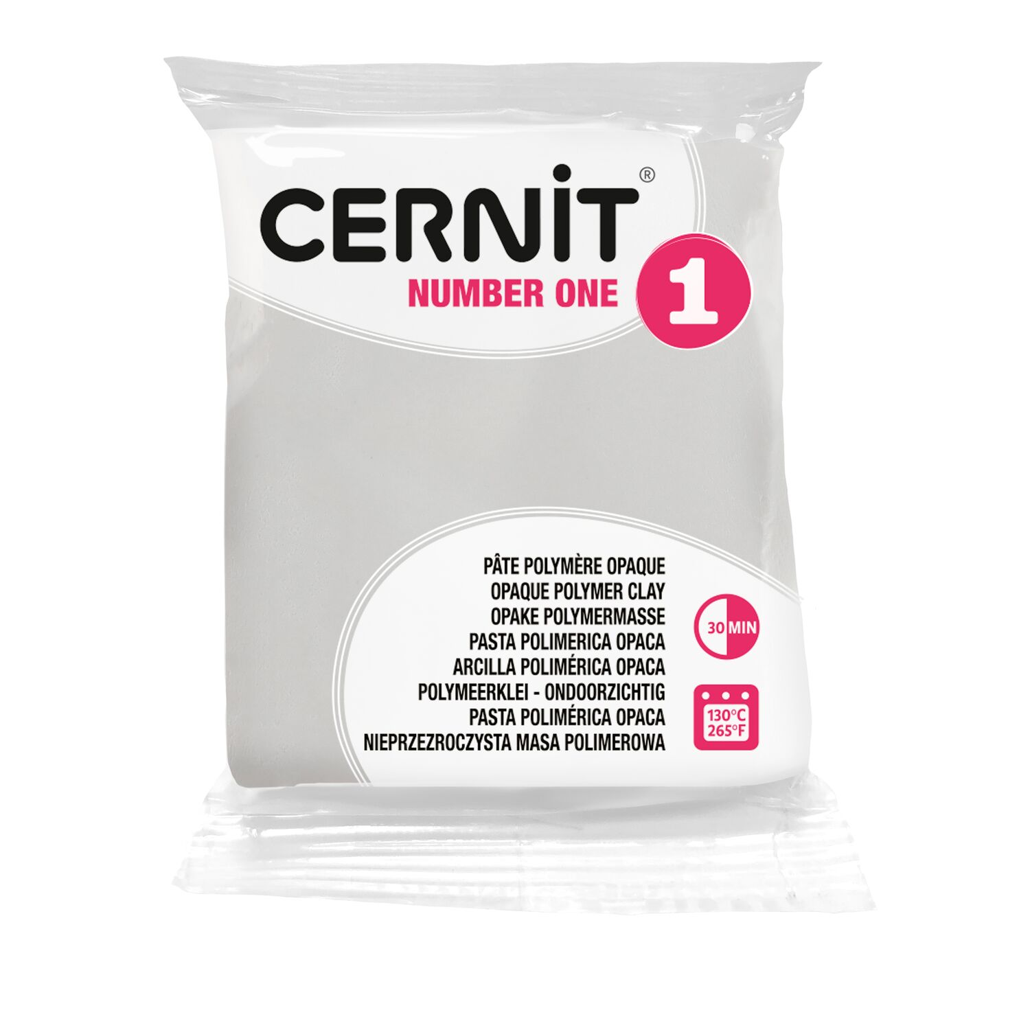 Pâte Polymère Cernit – blanc Number One 56g