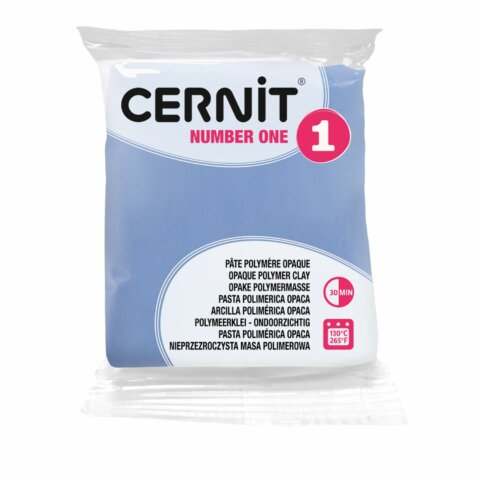 Pâte Polymère Cernit – pervenche Number One 56g
