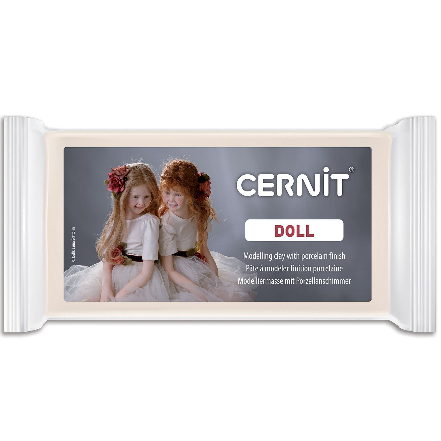 Pâte Polymère Cernit – rose beige Doll 500g