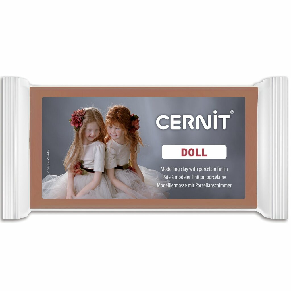 Pâte Polymère Cernit – caramel Doll 500g
