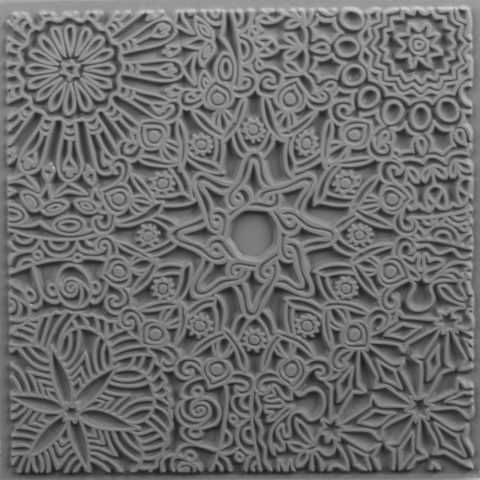 Accessoire Cernit - gris plaque texture