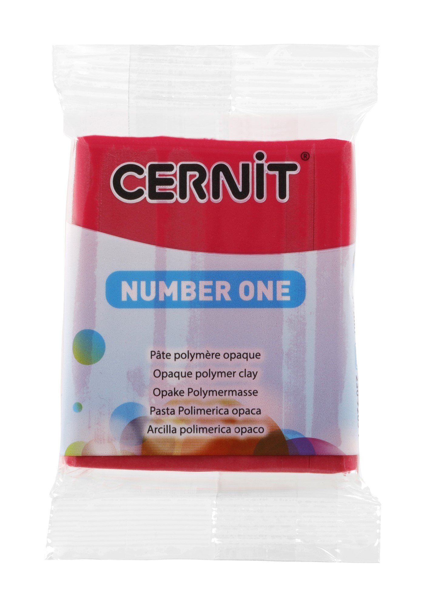 Pâte Polymère Cernit - carmin Number One 56g