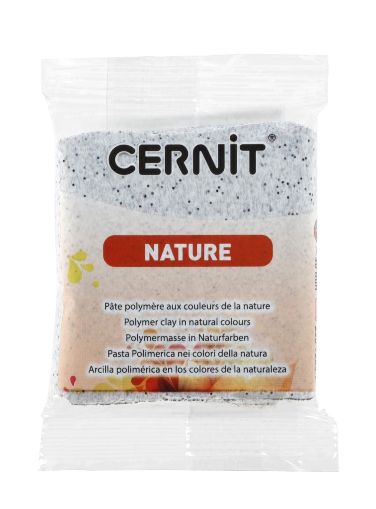 Pâte Polymère Cernit - granit Nature 56g