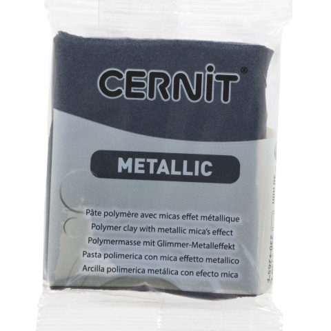 Pâte Polymère Cernit - hématite Metallic 56g