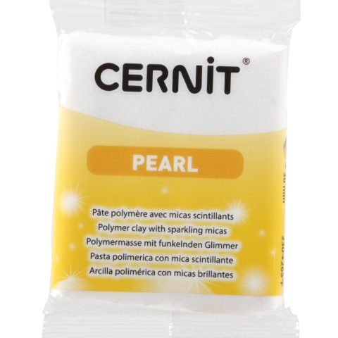 Pâte Polymère Cernit - nacré Pearl 56g