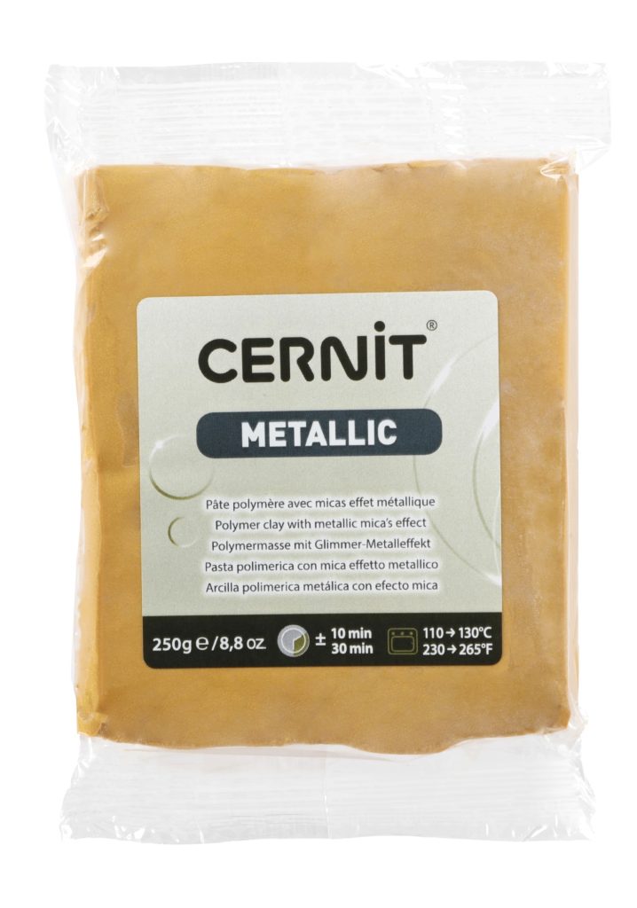 Pâte Polymère Cernit - or Metallic 250g