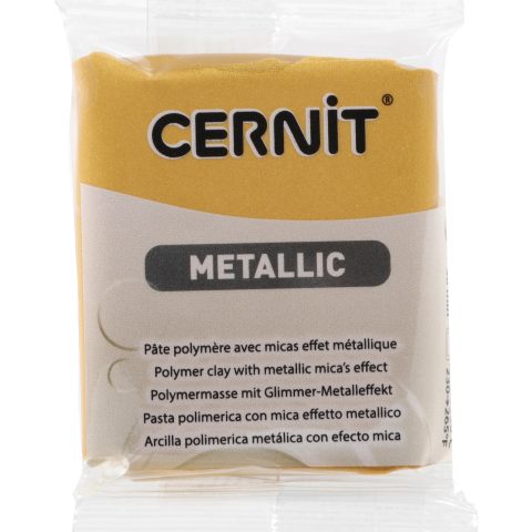 Pâte Polymère Cernit - or Metallic 56g