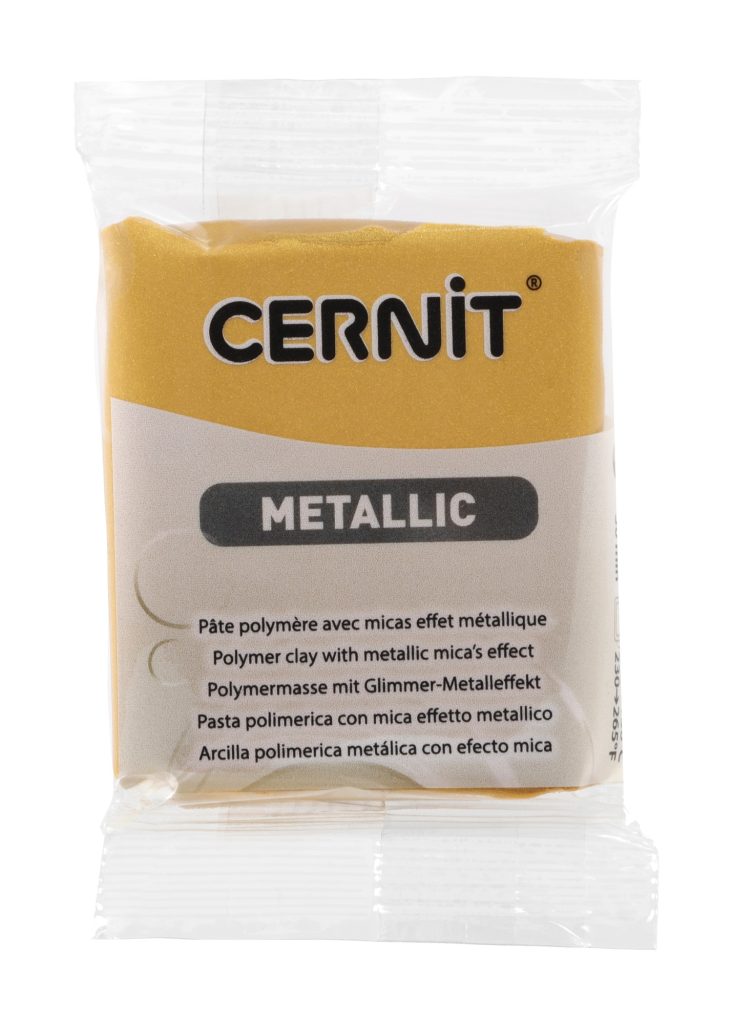 Pâte Polymère Cernit - or Metallic 56g