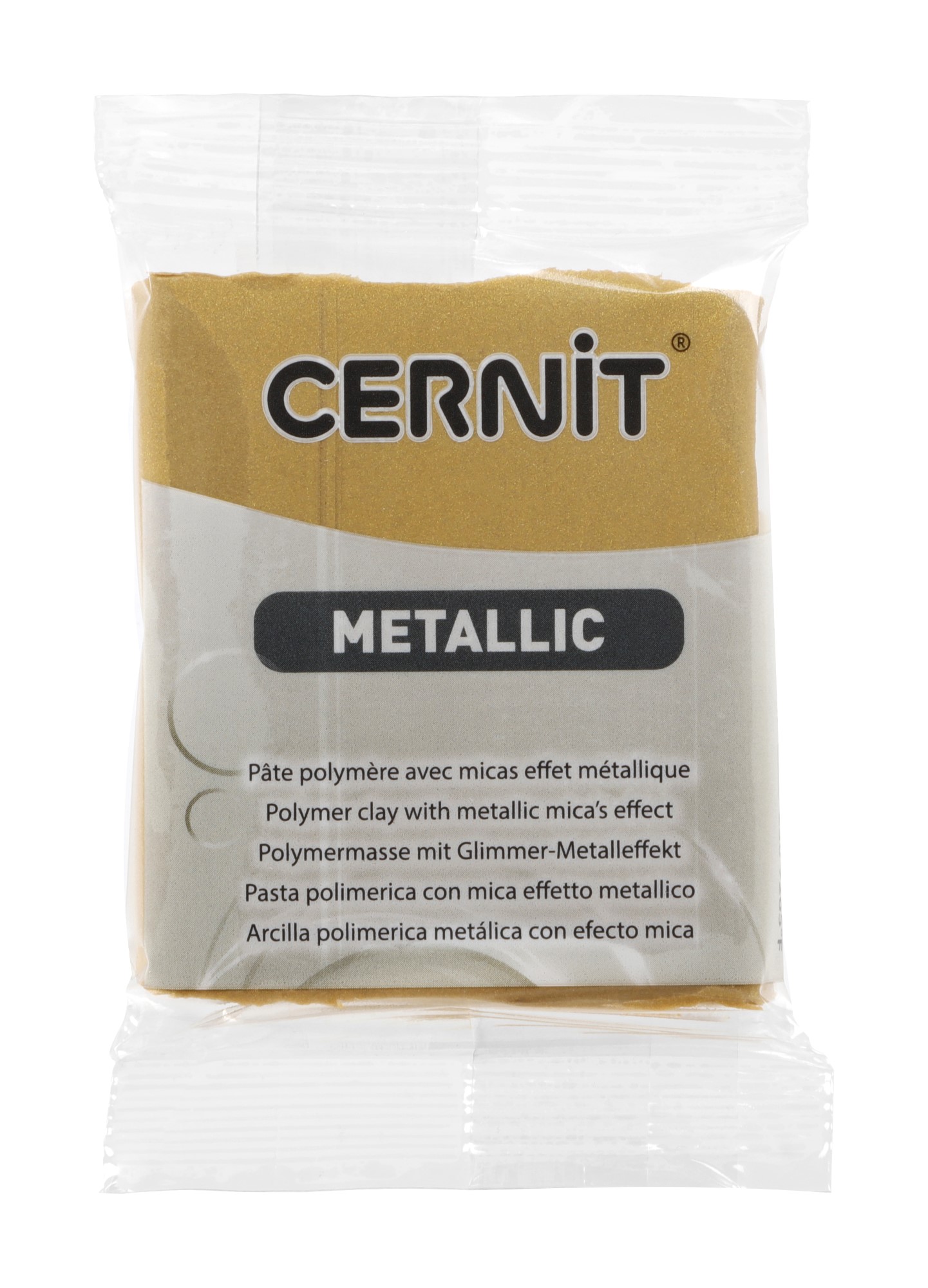 Pâte Polymère Cernit - or riche Metallic 56g