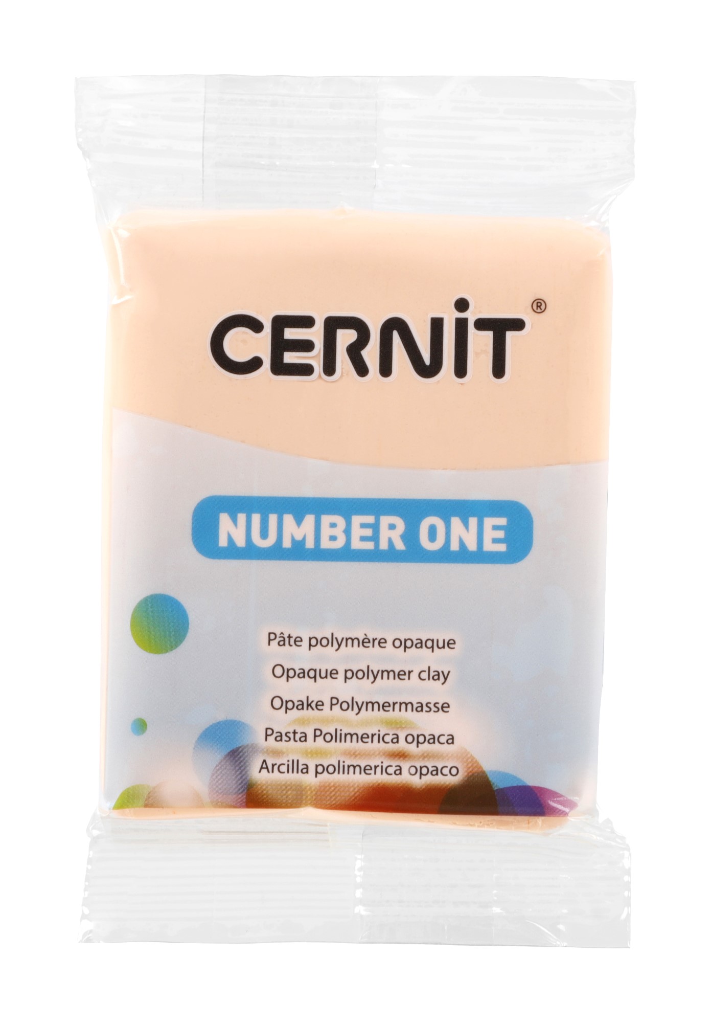 Pâte Polymère Cernit - pêche Number One 56g