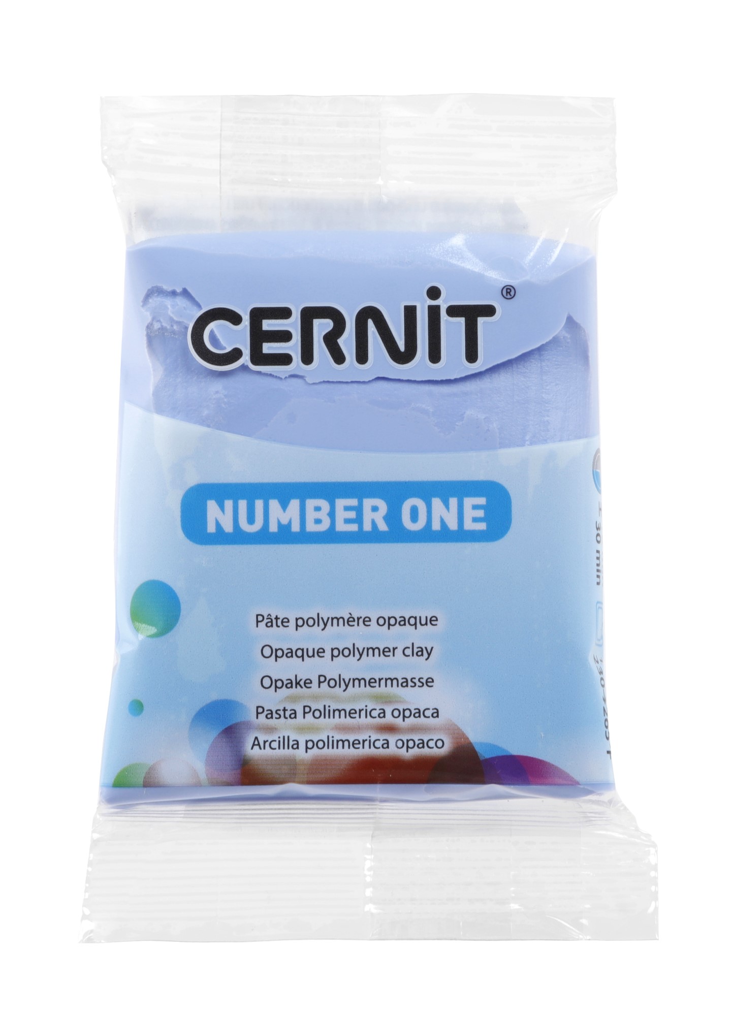 Pâte Polymère Cernit - pervenche Number One 56g