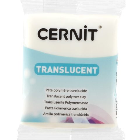 Pâte Polymère Cernit - phosphorescent Translucent 56g