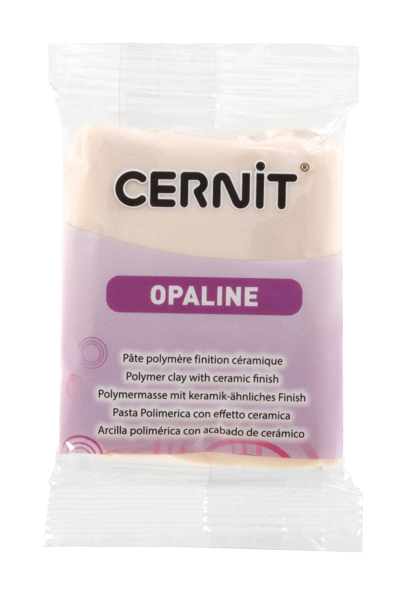 Pâte Polymère Cernit - rose beige Opaline 56g