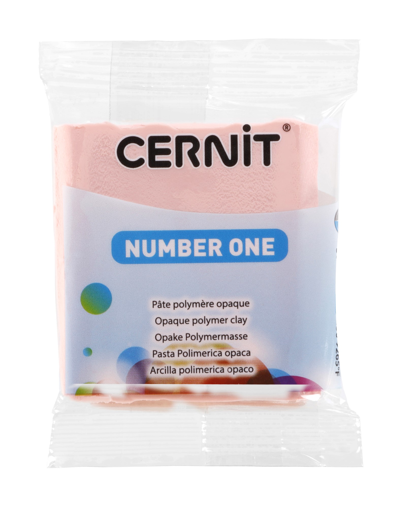 Pâte Polymère Cernit - rose Number One 56g