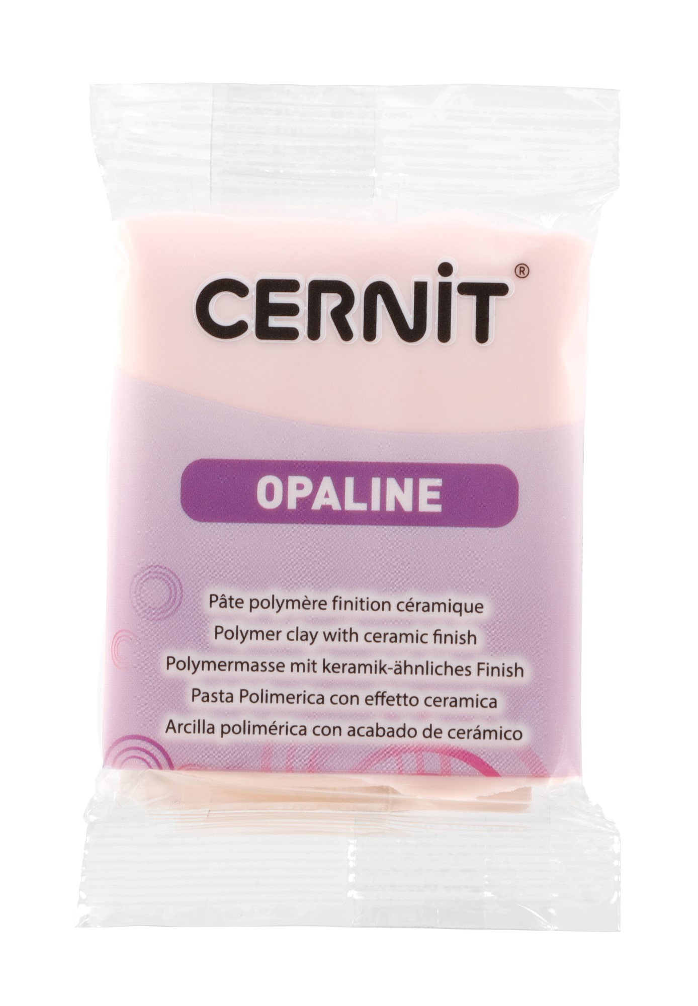 Pâte Polymère Cernit - rose Opaline 56g