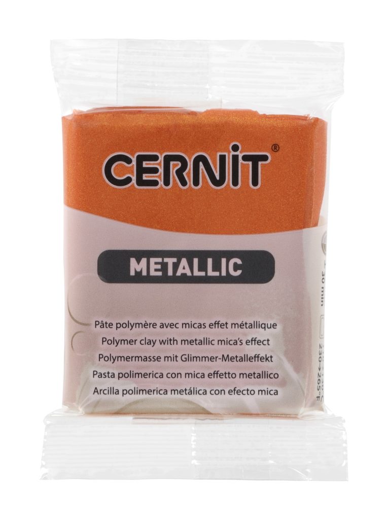 Pâte Polymère Cernit - rouille Metallic 56g