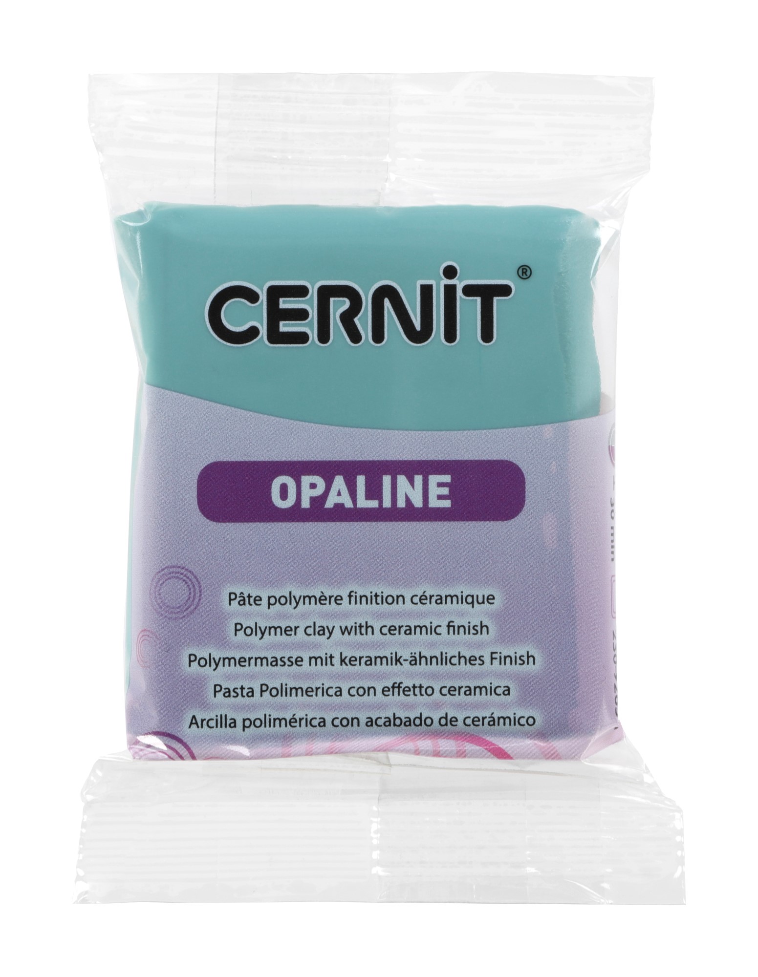 Pâte Polymère Cernit - vert celadon Opaline 56g