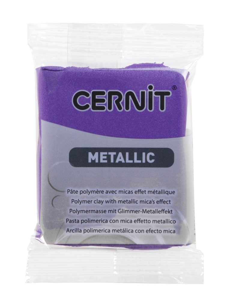 Pâte Polymère Cernit - violet Metallic 56g