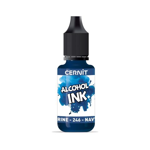 Ausiliari Cernit  - blu  marine inchiostro a base d'alcool  20ml