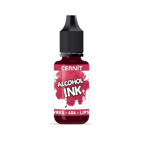 Ausiliari Cernit  - rosso  intenso (rossetto) inchiostro a base d'alcool  20ml