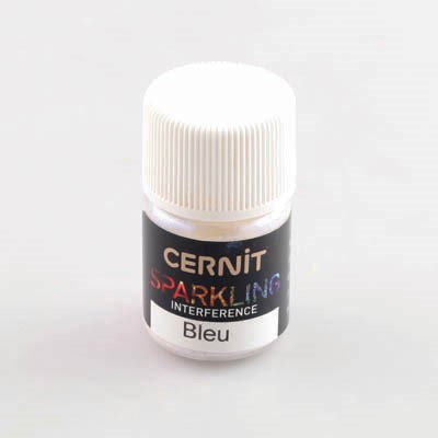 Auxiliar Cernit - azul Sparkling 5g