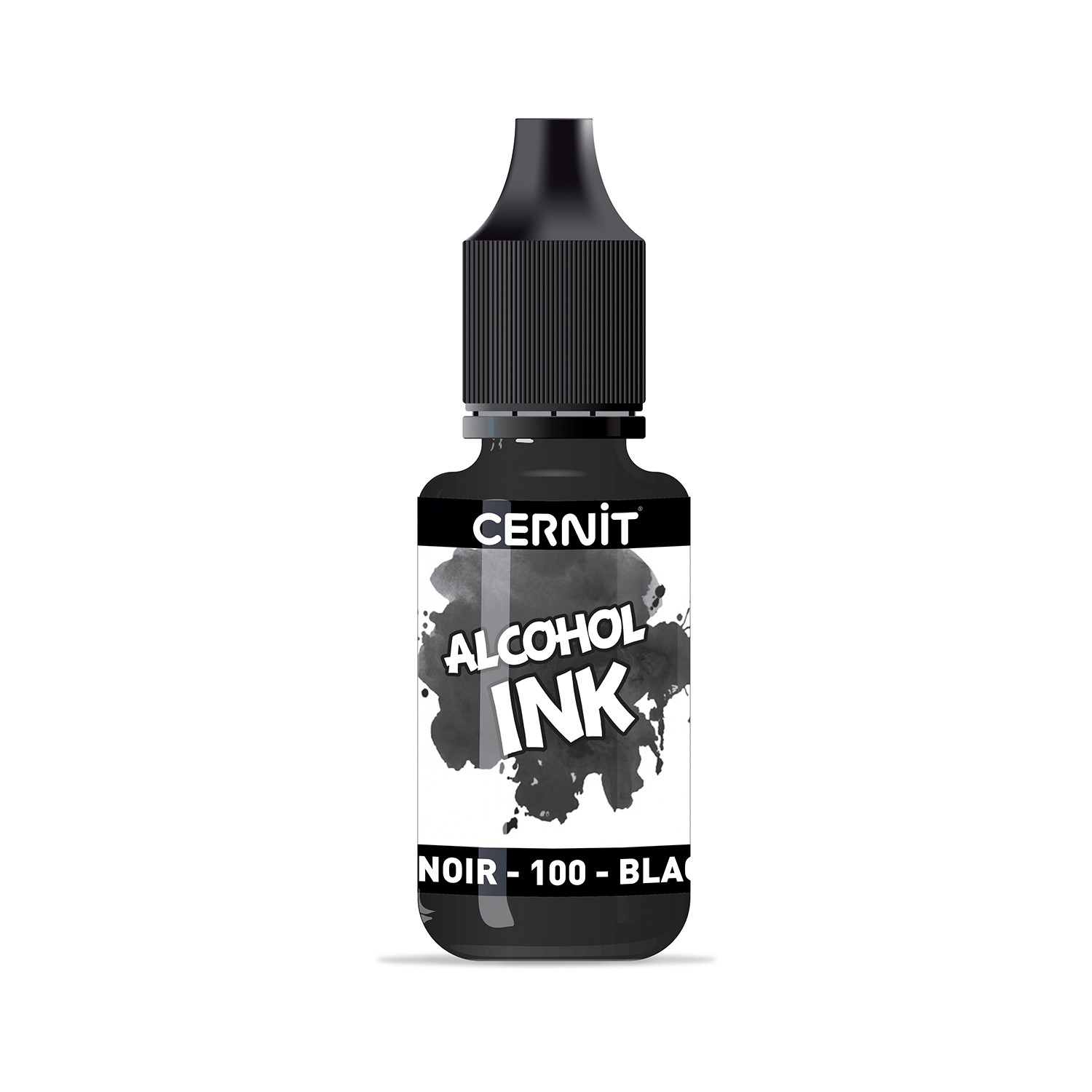 Auxiliar Cernit - negro Tinta de alcohol 20ml