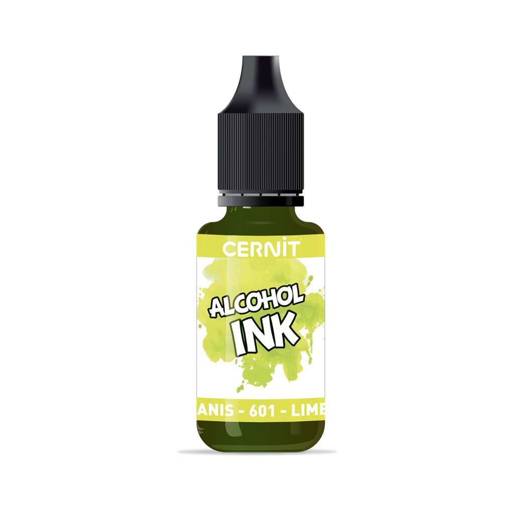 Auxiliar Cernit - verde anís Tinta de alcohol 20ml