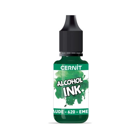 Auxiliar Cernit - verde esmeralda Tinta de alcohol 20ml