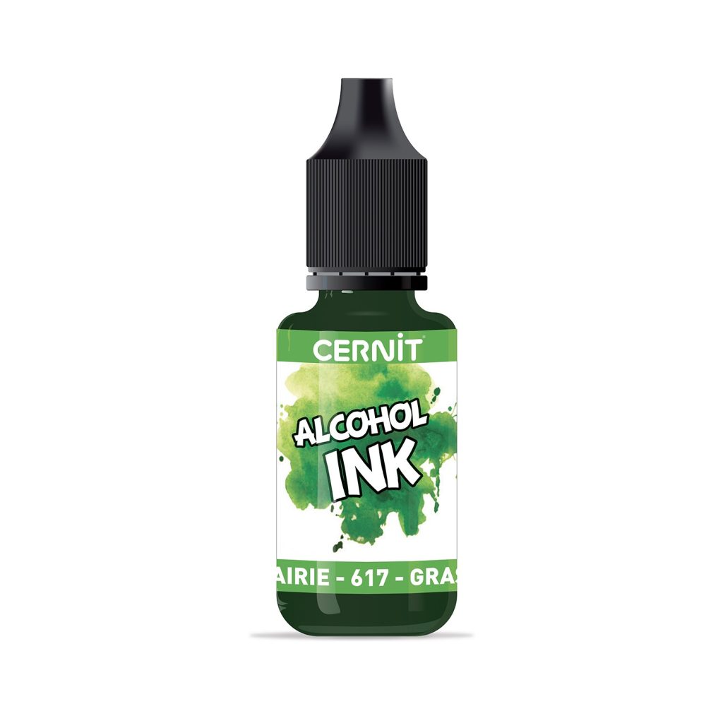 Auxiliar Cernit - verde prado Tinta de alcohol 20ml