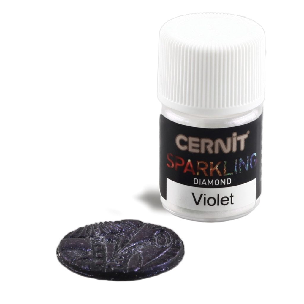 Auxiliar Cernit - violeta Sparkling 5g