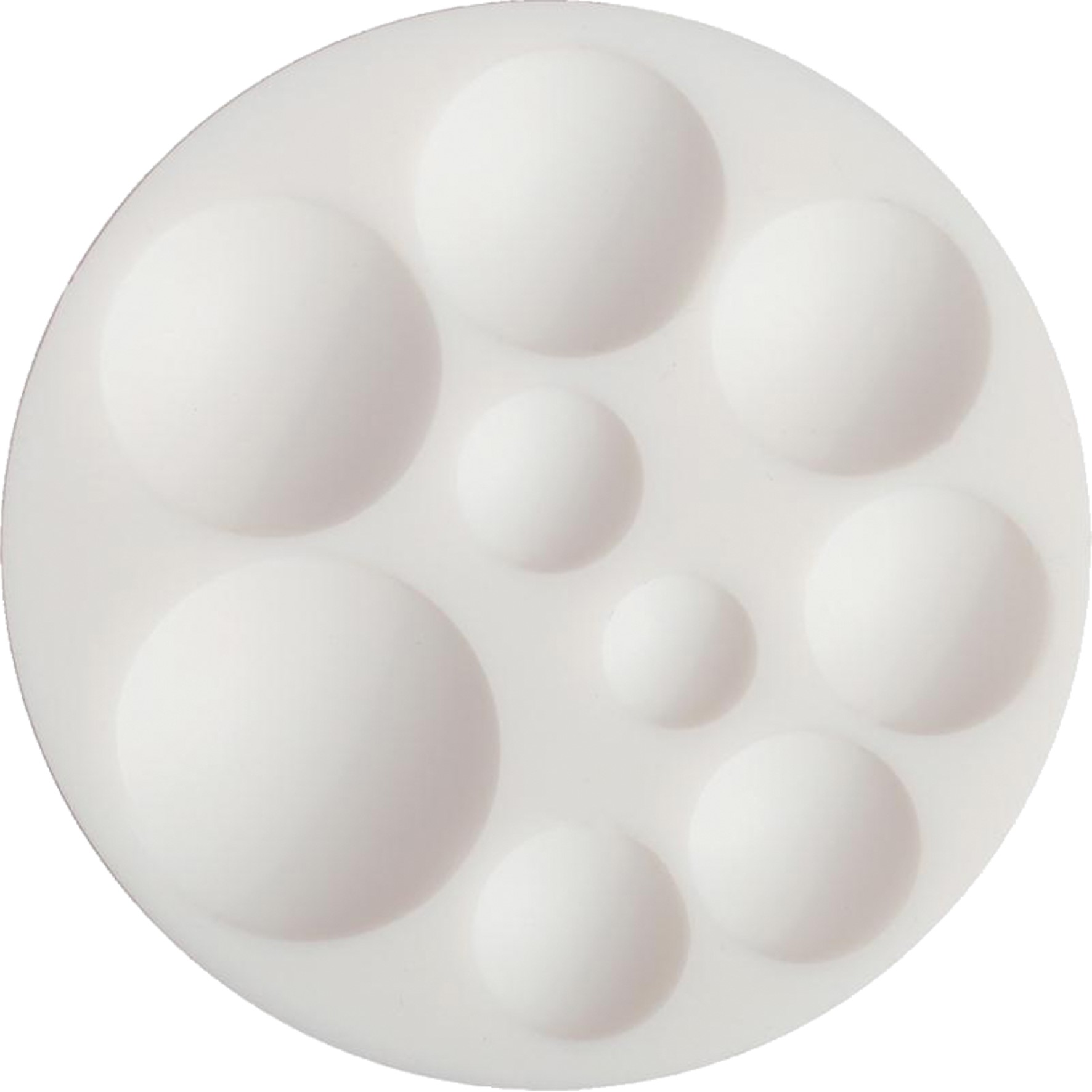 Cernit accessory - white silicone mold