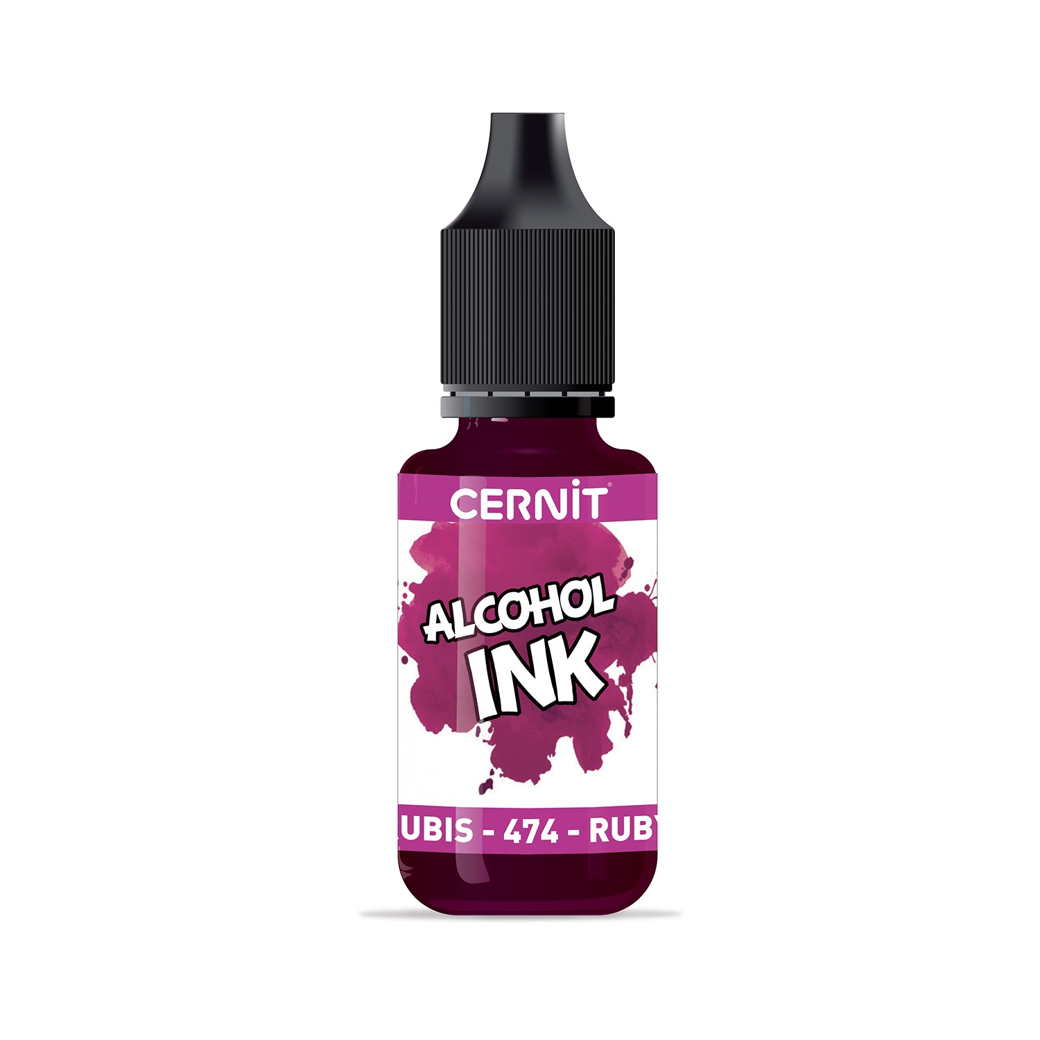 Cernit Auxiliary - ruby ​​Alcohol ink 20ml
