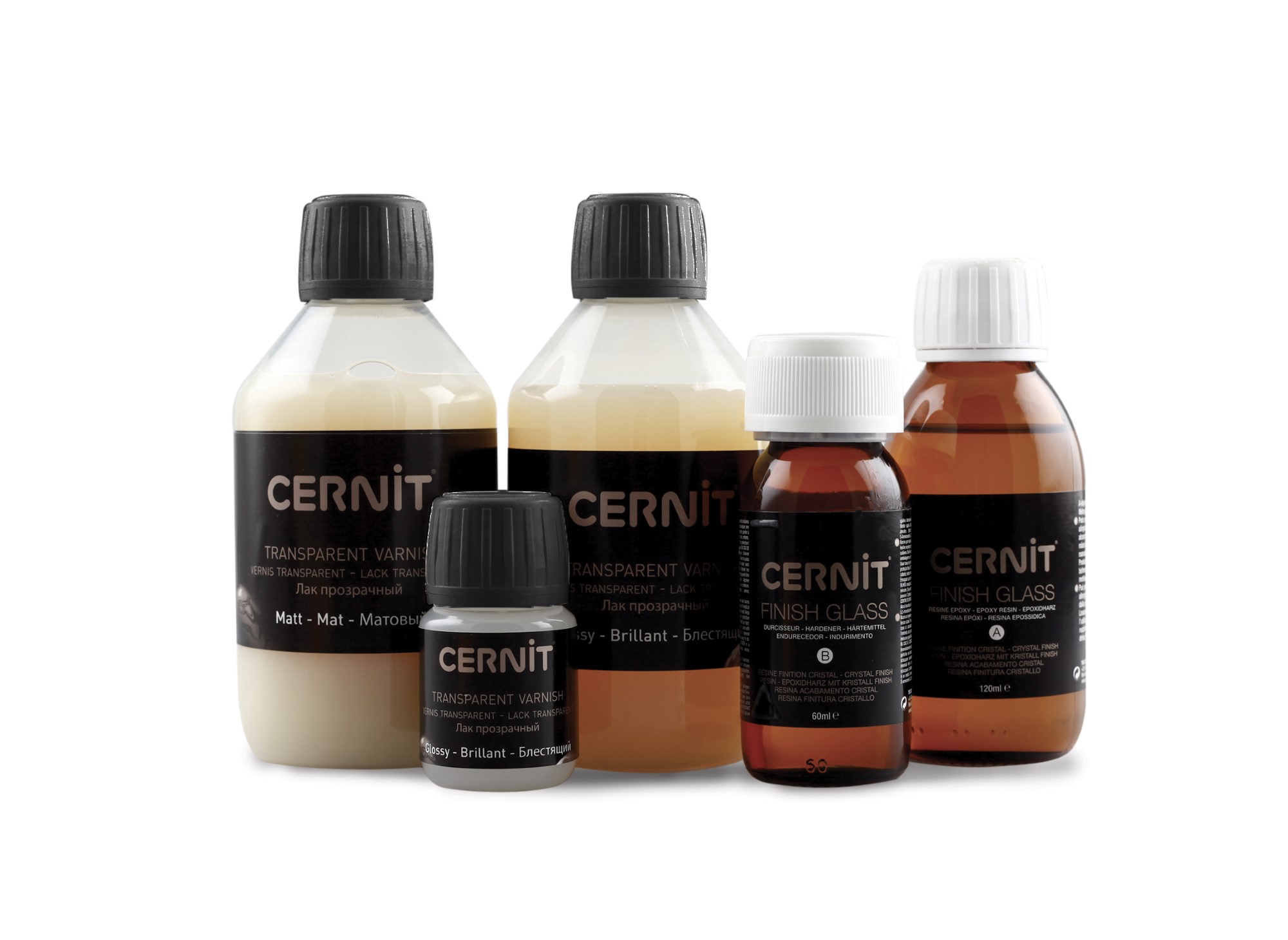 Cernit Auxiliary - transparent Epoxy Resin 120ml + 60ml