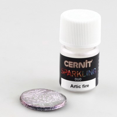 Hilfsmittel Cernit - Arctic fire Sparkling 2g