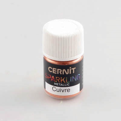 Hilfsmittel Cernit - Kupfer Sparkling 3g