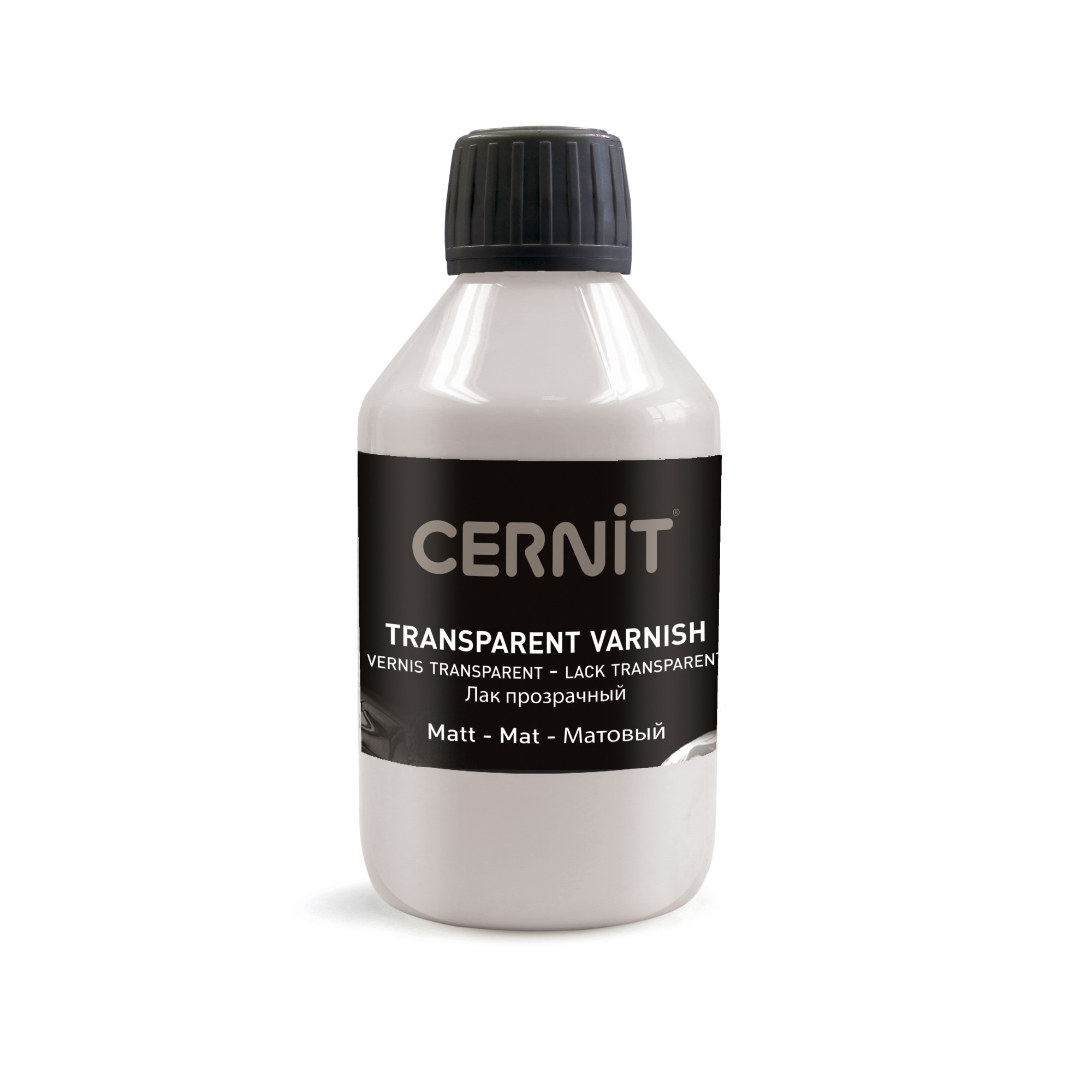 Hilfsmittel Cernit - Transparent matter Lack 250ml