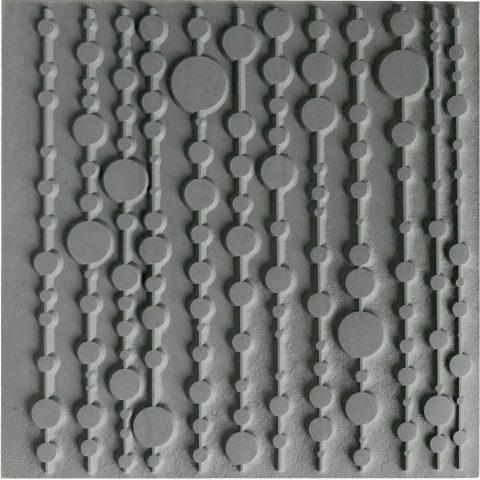 Toebehoren Cernit - grijs Textuurplaat