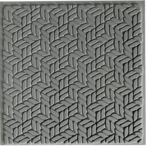 Toebehoren Cernit - grijs Textuurplaat
